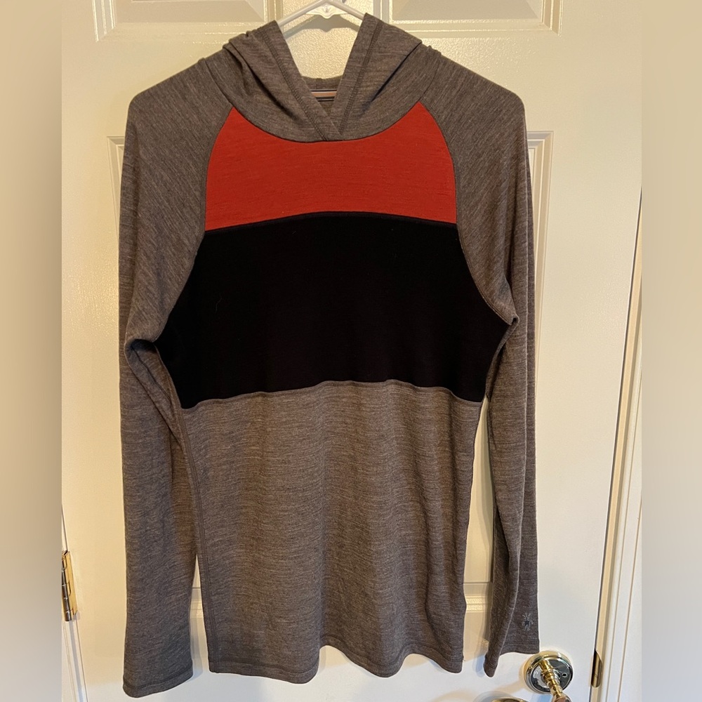 Smartwool Men’s Classic Thermal Merino Base Layer Hoodie Size Small